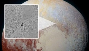 La NASA descubre un misterioso 'caracol' arrastrándose por la superficie de Plutón