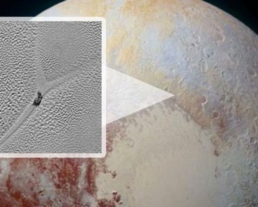 La NASA descubre un misterioso 'caracol' arrastrándose por la superficie de Plutón