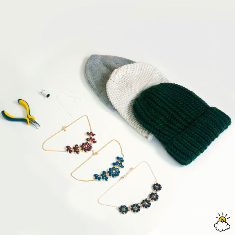 Este gorro está de moda este invierno. Elegante, cómodo y fácil de hacer