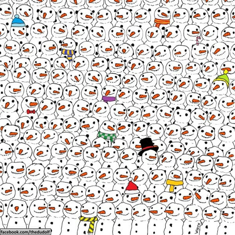 ¡Miles de personas no pueden encontrar los osos panda ocultos! ¿Puedes resolver este puzzle viral?