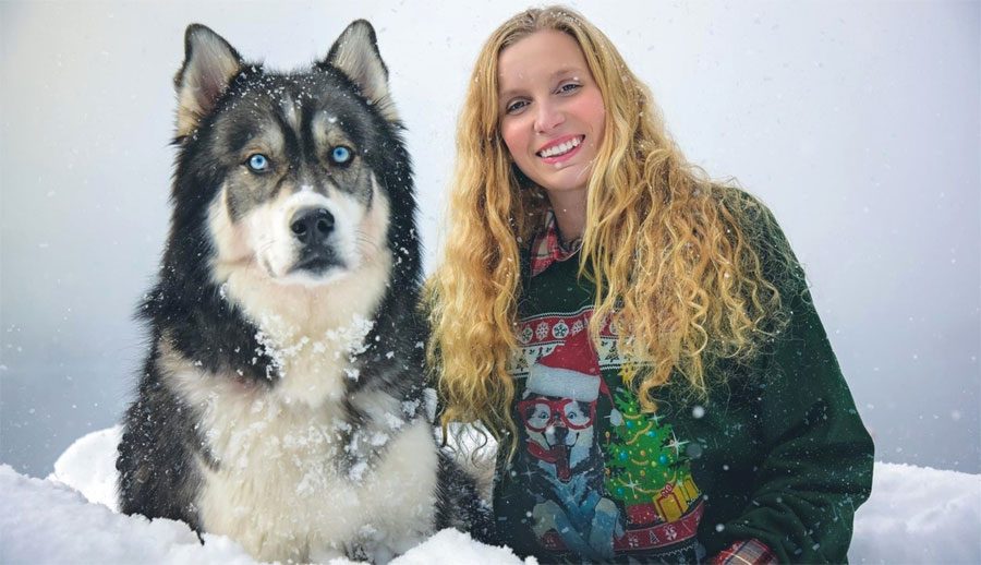 Esta mujer salvó a un cachorro... Y encontró la fuerza para abandonar a su maltratador