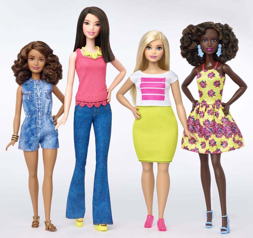 Barbie tiene 3 nuevos tipos de cuerpo... Cuando los veas te ENAMORARÁS de ellos
