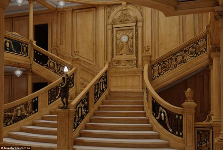 Una réplica exacta del Titanic navegará en 2018. Espera a ver el interior