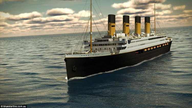 Una réplica exacta del Titanic navegará en 2018. Espera a ver el interior