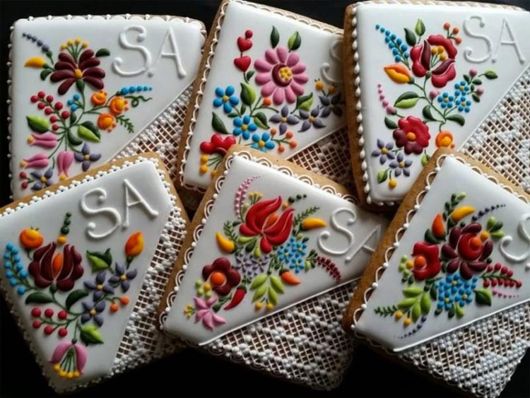 Adorna estas galletas usando sólo azúcar glaseado. El resultado es absolutamente increíble