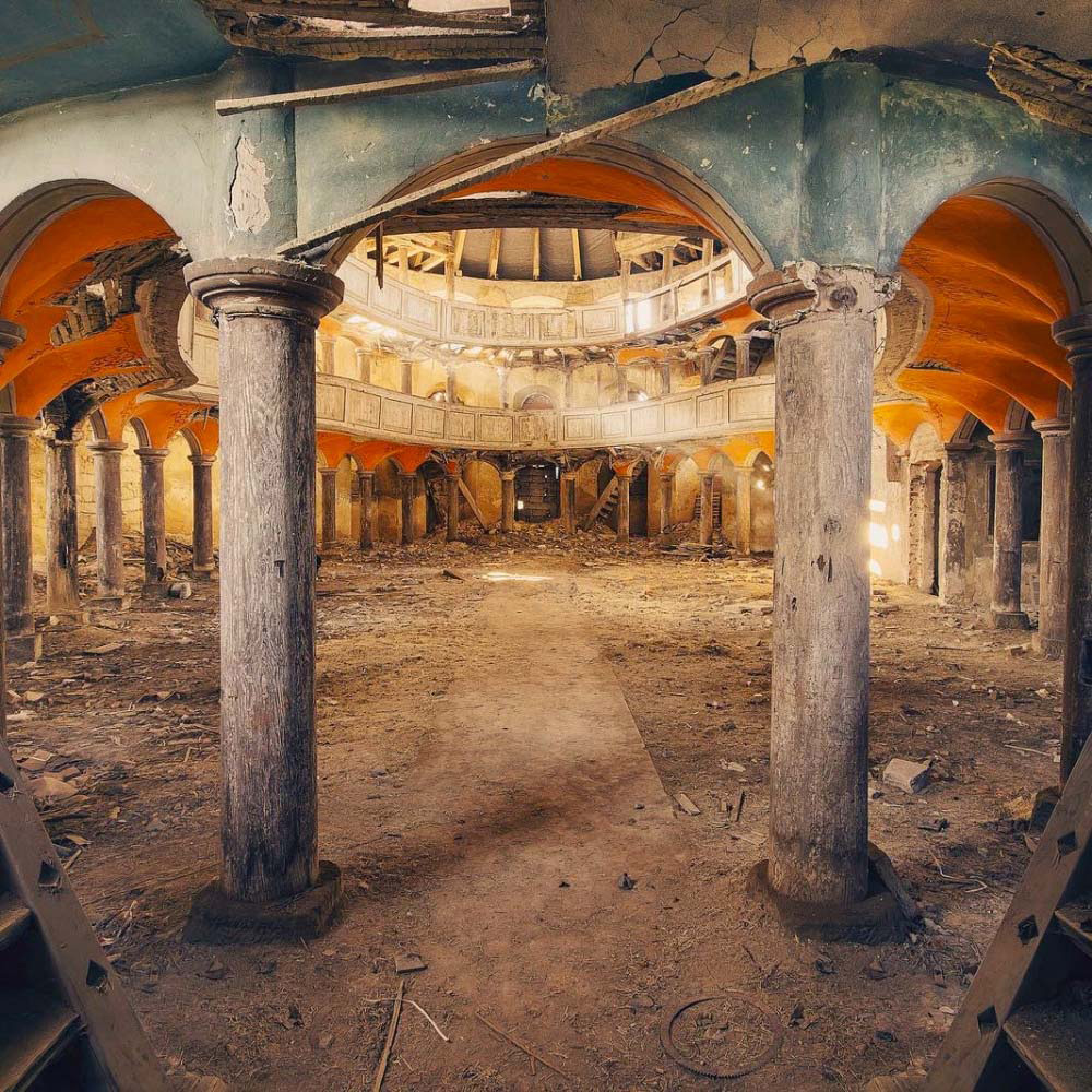 22 fotos verdaderamente impresionantes de lugares abandonados. Atención a la #16