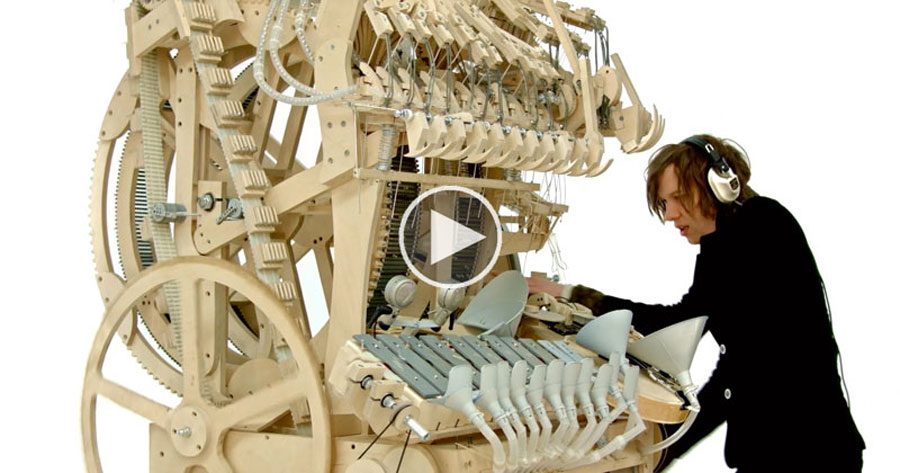 Esta máquina utiliza 2.000 canicas para hacer algo SORPRENDENTE