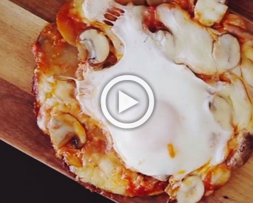 Si te gustan las pizzas deber PROBAR esta receta: Pizza Bismarck de patatas