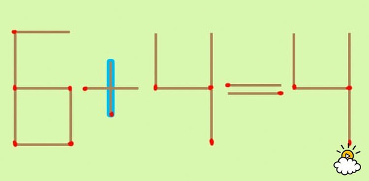 ¿Se puede solucionar este puzzle moviendo sólo una cerilla? ¡Es complicado!