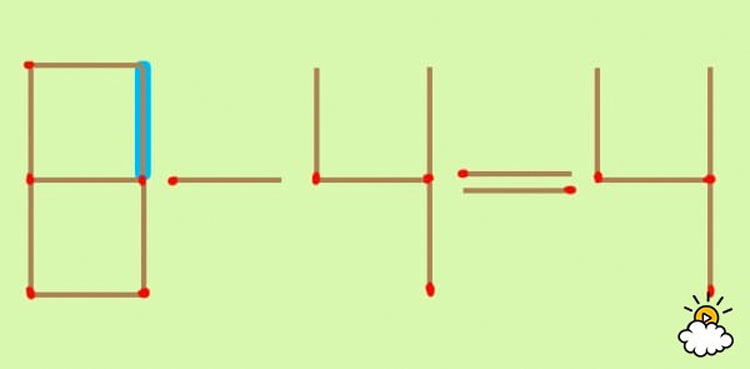 ¿Se puede solucionar este puzzle moviendo sólo una cerilla? ¡Es complicado!