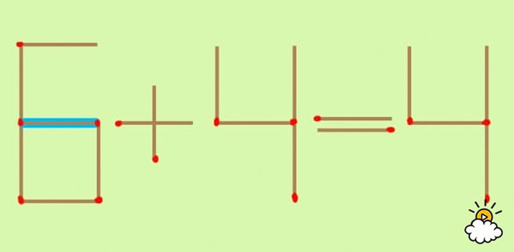 ¿Se puede solucionar este puzzle moviendo sólo una cerilla? ¡Es complicado!