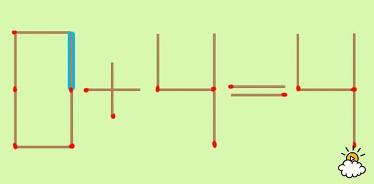 ¿Se puede solucionar este puzzle moviendo sólo una cerilla? ¡Es complicado!