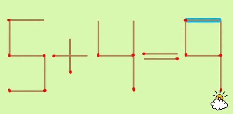 ¿Se puede solucionar este puzzle moviendo sólo una cerilla? ¡Es complicado!