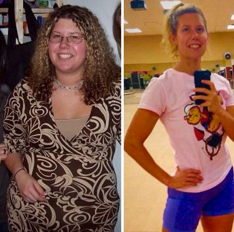 Esta mujer perdió 50 kilos (sin ninguna cirugía) y ahora es modelo de bikinis