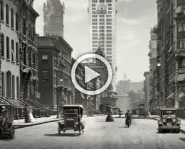 Esta animación hace revivir el pasado usando fotos reales de principios del Siglo XX