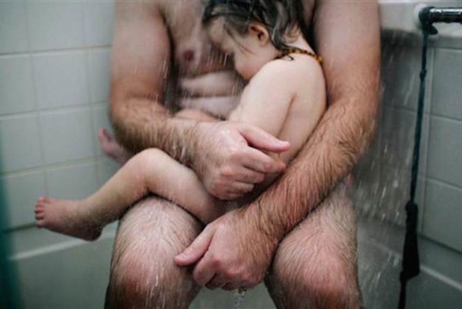 Todo el mundo se disgustó cuando esta madre compartió esta foto de su marido y su hijo