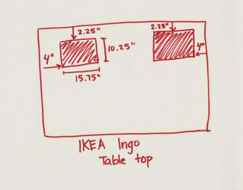 Compró una mesa de IKEA para la habitación de su hijo, pero hizo 2 agujeros para hacer ESTO