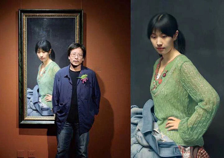 El detalle de estas pinturas de Leng Jun es ASOMBROSO (18 Fotos)