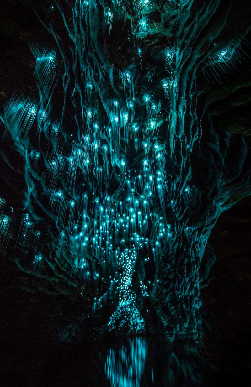 El interior de esta cueva se parece a una increíble noche estrellada. ¿Cuál es la razón?