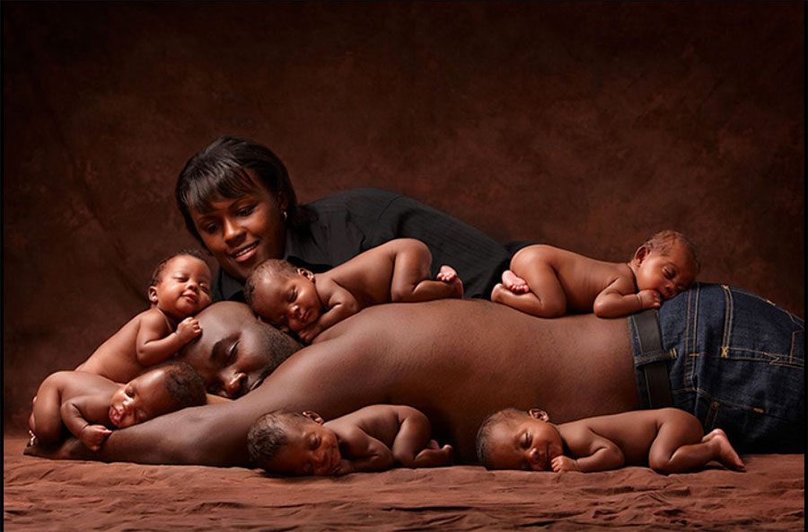 Los sextillizos McGhee fueron virales con esta foto. 6 años más tarde son así ...