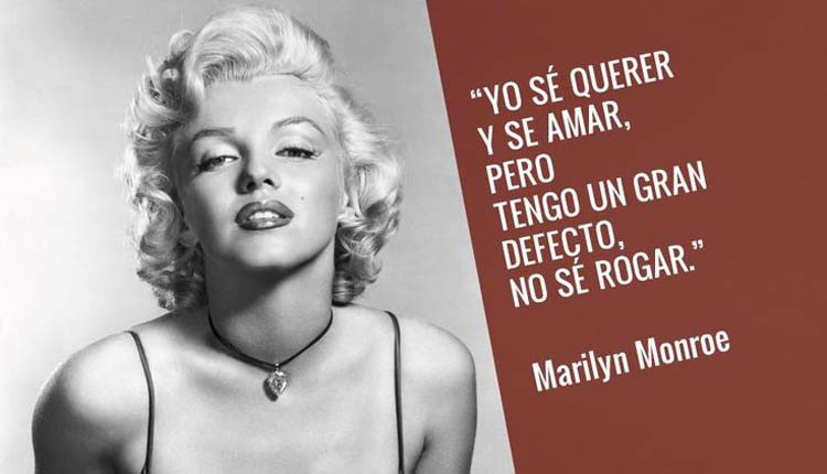 10 frases de Marilyn Monroe que revelan su personalidad y que probablemente no habías leído...