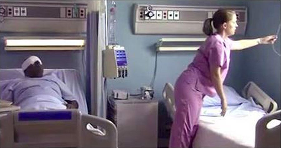 Un paciente ciego pide a la enfermera que mire por la ventana. Lo que ella vió lo dejó sin palabras 2 Un paciente ciego pide a la enfermera que mire por la ventana. Lo que ella vió lo dejó sin palabras 1