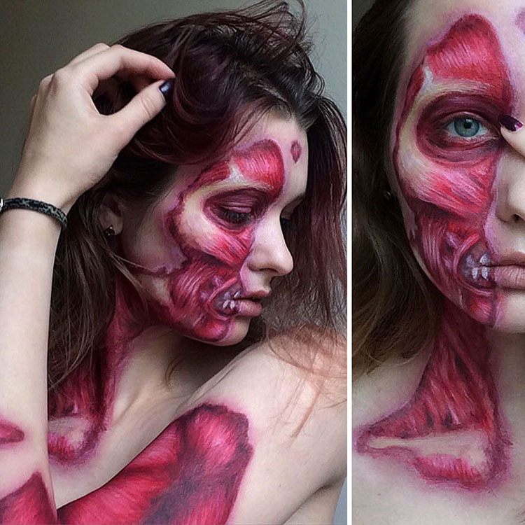 El trabajo de esta artista del maquillaje de 19 años te quitará el aliento