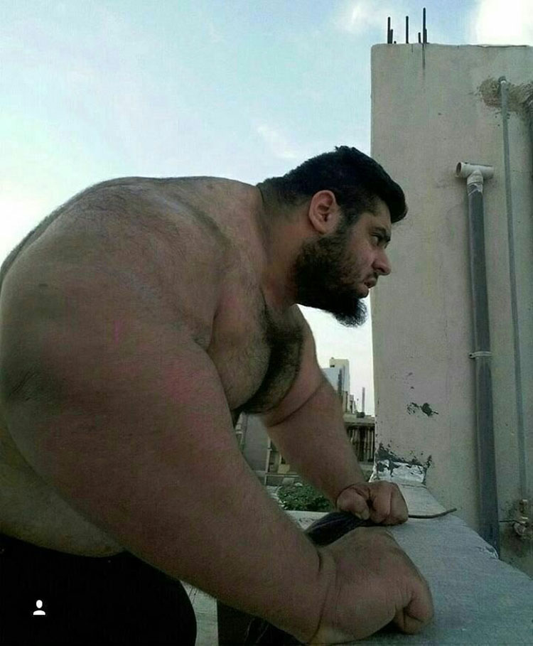 Este HULK realmente existe, y sus fotos son gloriosamente amenazadoras...