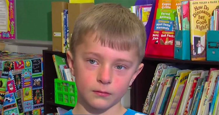 Este niño de ocho años con un 'Corazón de Oro' ayuda a pagar la deuda del almuerzo de los estudiantes