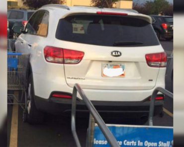 Unos extraños se vengan ASÍ, cuando un conductor bloqueó los carritos de la compra con su coche