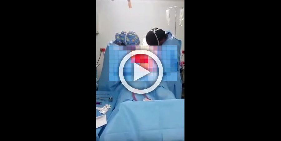 Este indignante vídeo viral está dando la vuelta al mundo: un cirujano bailando durante la operación