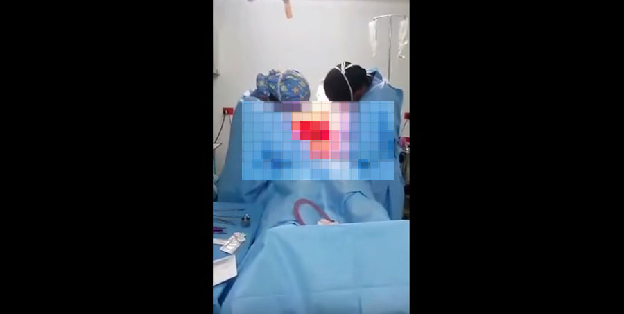 Este indignante vídeo viral está dando la vuelta al mundo: un cirujano bailando durante la operación