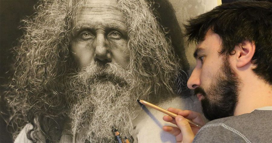 Este artista italiano invierte casi 800 horas en cada una de sus increíbles piezas de arte