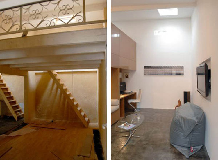 Encuentran un garaje abandonado y lo transforman en una casa sorprendente. Mira el antes y el después