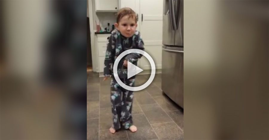 El histérico baile de este pequeño en la cocina se ha hecho viral... y no nos extraña en absoluto 2 El histérico baile de este pequeño en la cocina se ha hecho viral... y no nos extraña en absoluto