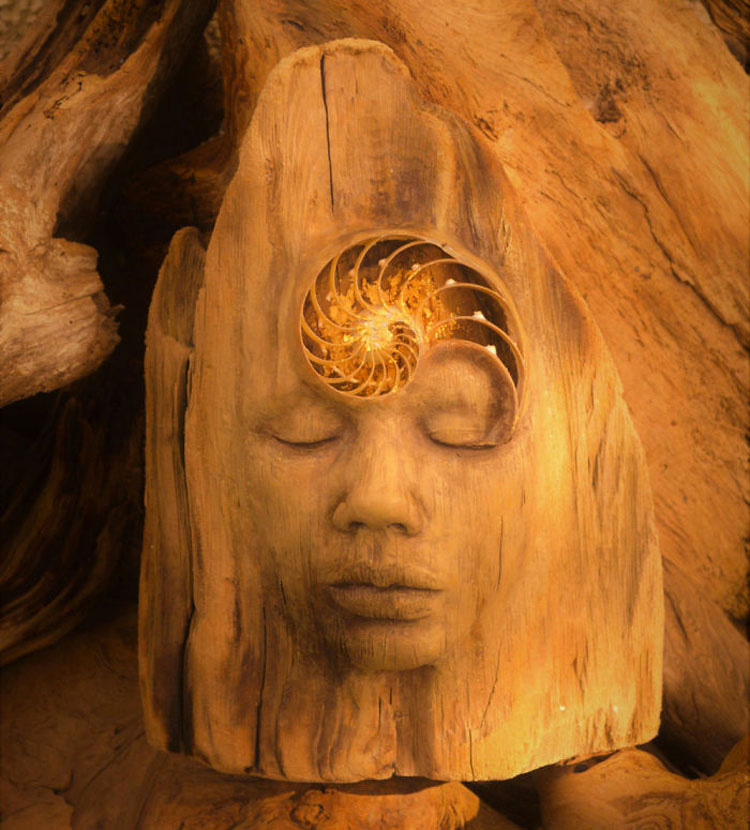 15 impresionantes esculturas hechas con maderas que cuentan historias olvidadas del Océano