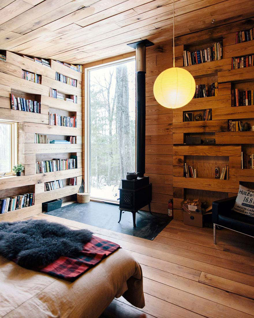 Esta biblioteca aislada en el bosque es el sueño de todo aficionado a los libros