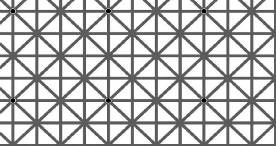 Sólo unas pocas personas pueden superar este test óptico de los puntos negros. ¿Puedes?