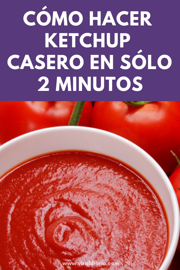 Cómo hacer ketchup casero en sólo 2 minutos