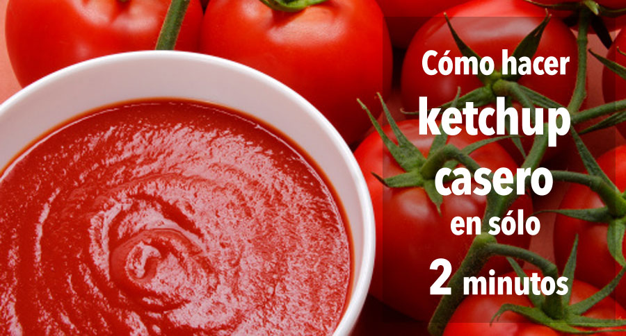 Cómo hacer ketchup casero en sólo 2 minutos