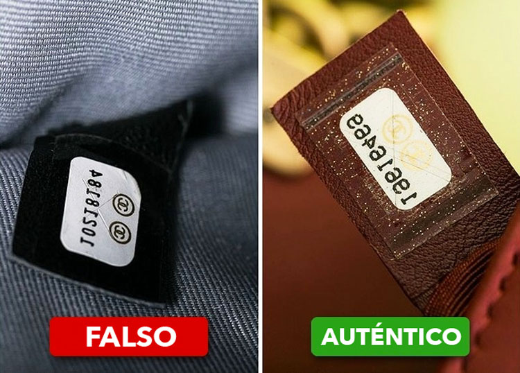 7 maneras de detectar un bolso falso de una marca famosa