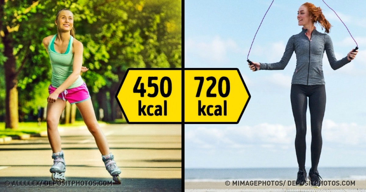 Las 15 mejores maneras de quemar más de 300 calorías por hora. ¿Con