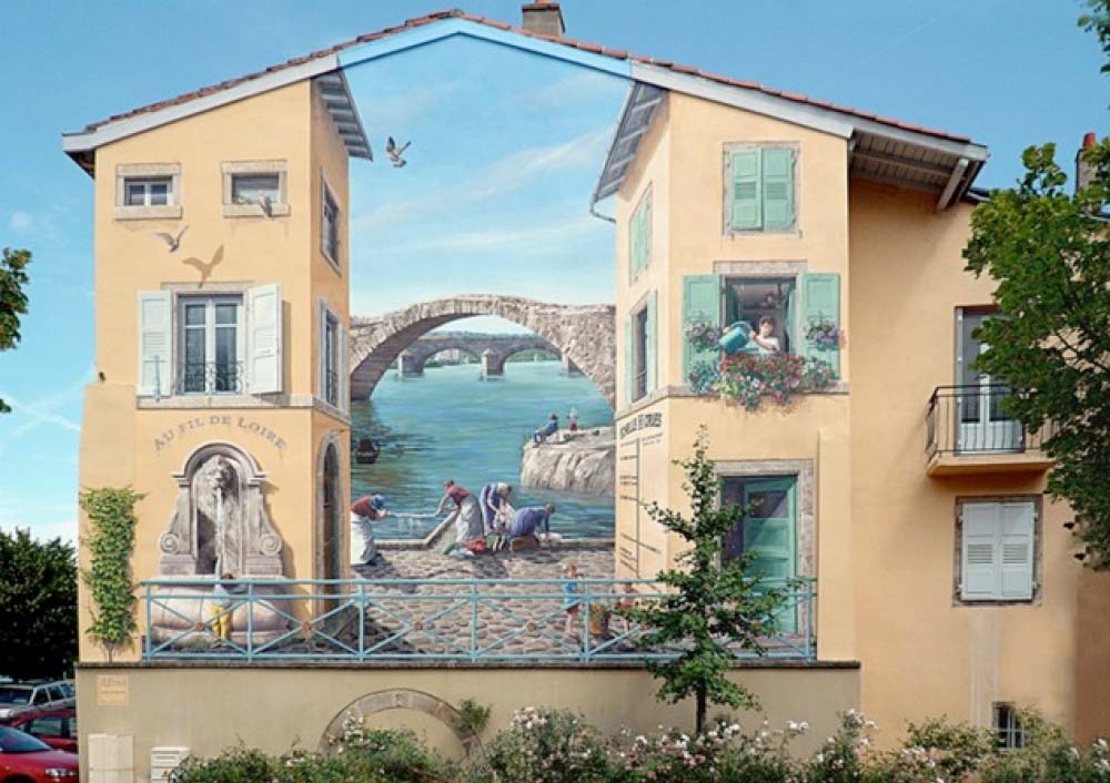Este artista callejero transforma las aburridas paredes de su ciudad en obras de arte 20