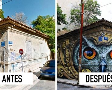 Este artista callejero transforma las aburridas paredes de su ciudad en obras de arte