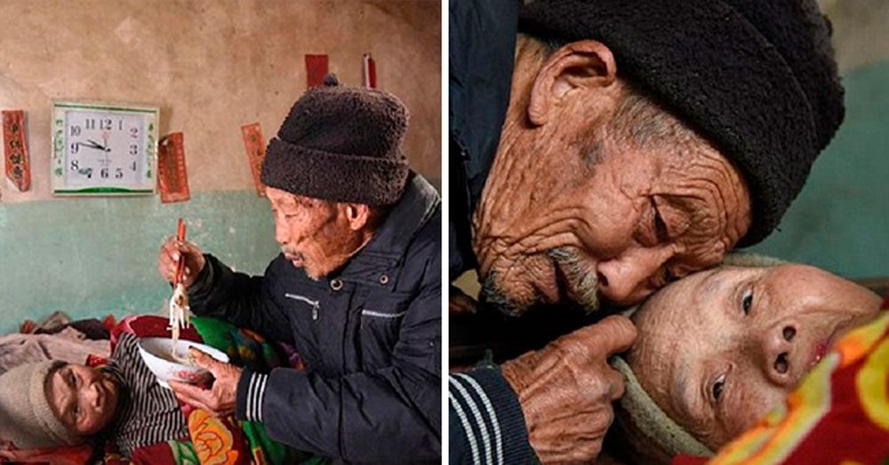 Esta es la historia de verdadero amor de un hombre que ha cuidado a su esposa paralizada durante 56 años