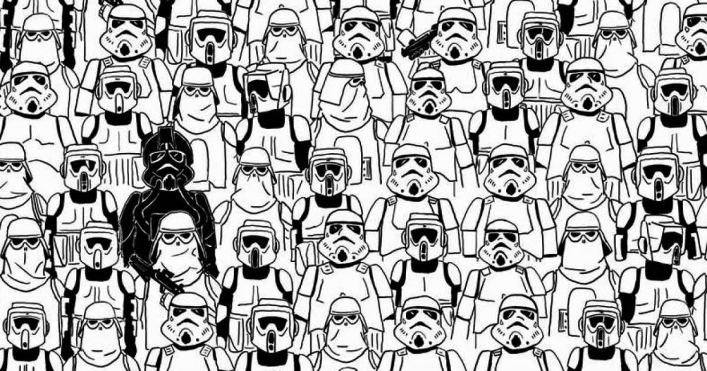Llega el nuevo reto: Encuentra el panda entre las tropas de asalto de Star Wars