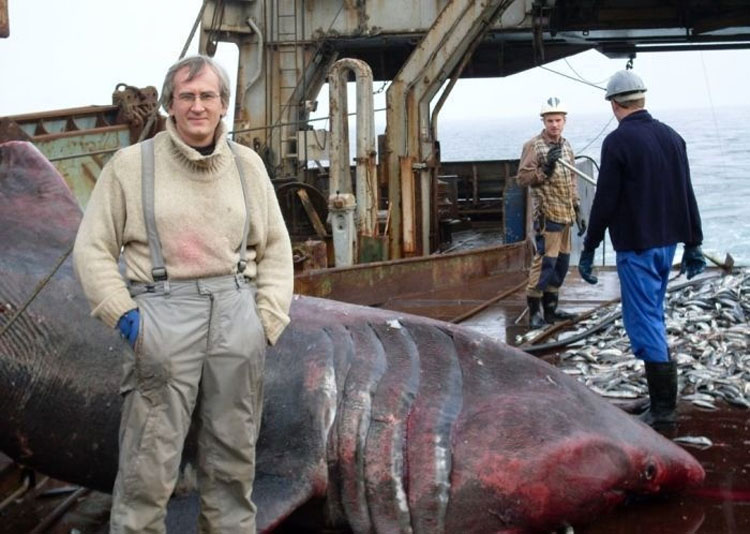 Estos pescadores encontraron algo inesperado (y muy grande) en su red de pesca