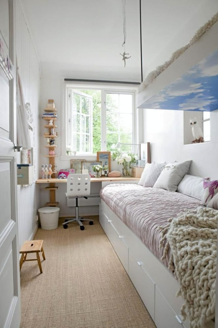22 ideas fantásticas para transformar habitaciones pequeñas