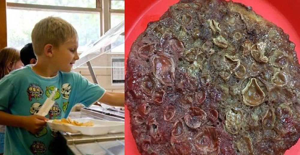 Una "desagradable" comida en una escuela de Estados Unidos se hace viral por no saber qué es