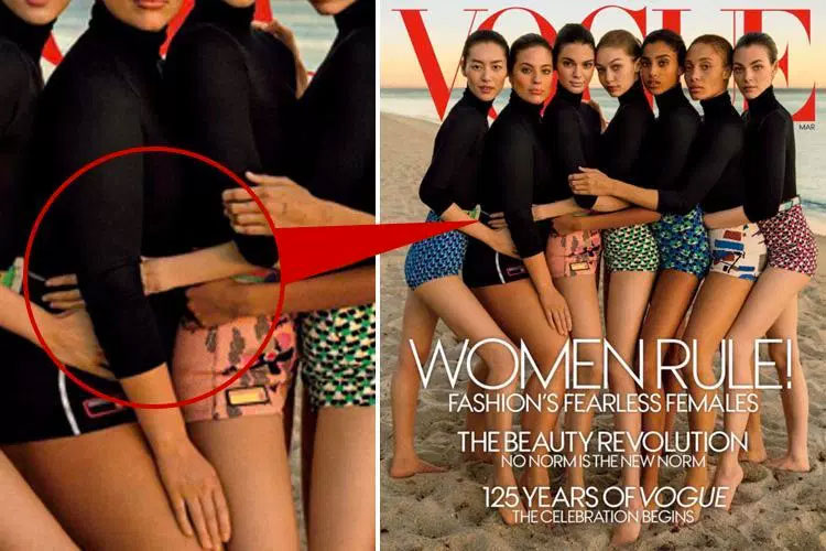 Esta portada de la revista "Vogue" ha desatado la polémica. ¿Ves la razón?